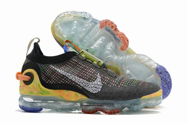 Nike Air Vapormax 2020 FK Unisex Running Shoes Grey Yellow-04 - Click Image to Close